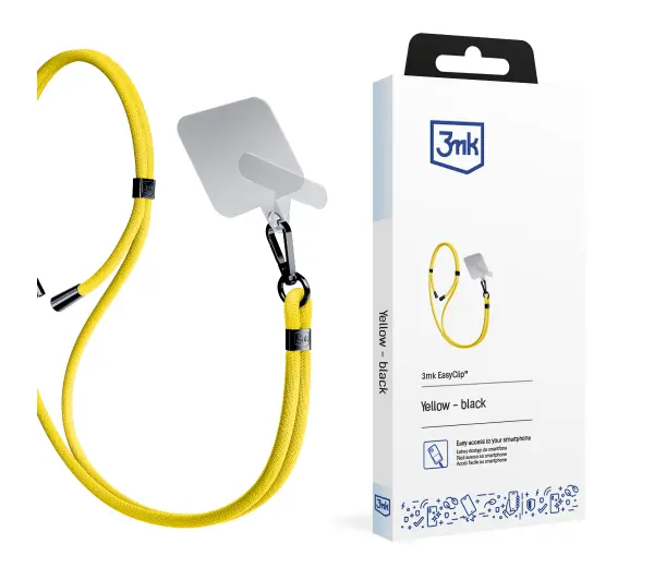 3mk EasyClip Żółty