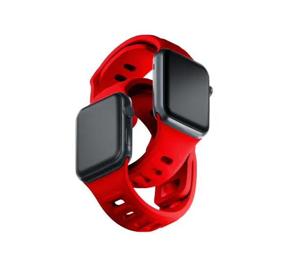 3mk do Watch 38/40/41mm Czerwony