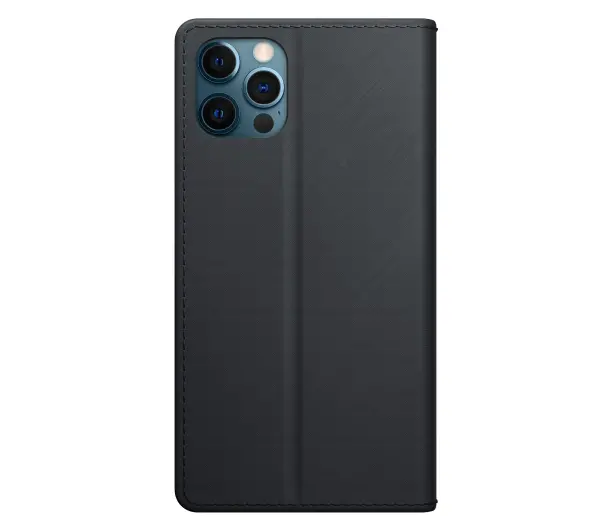 3mk Wallet Case do iPhone 12 Pro Max Czarny