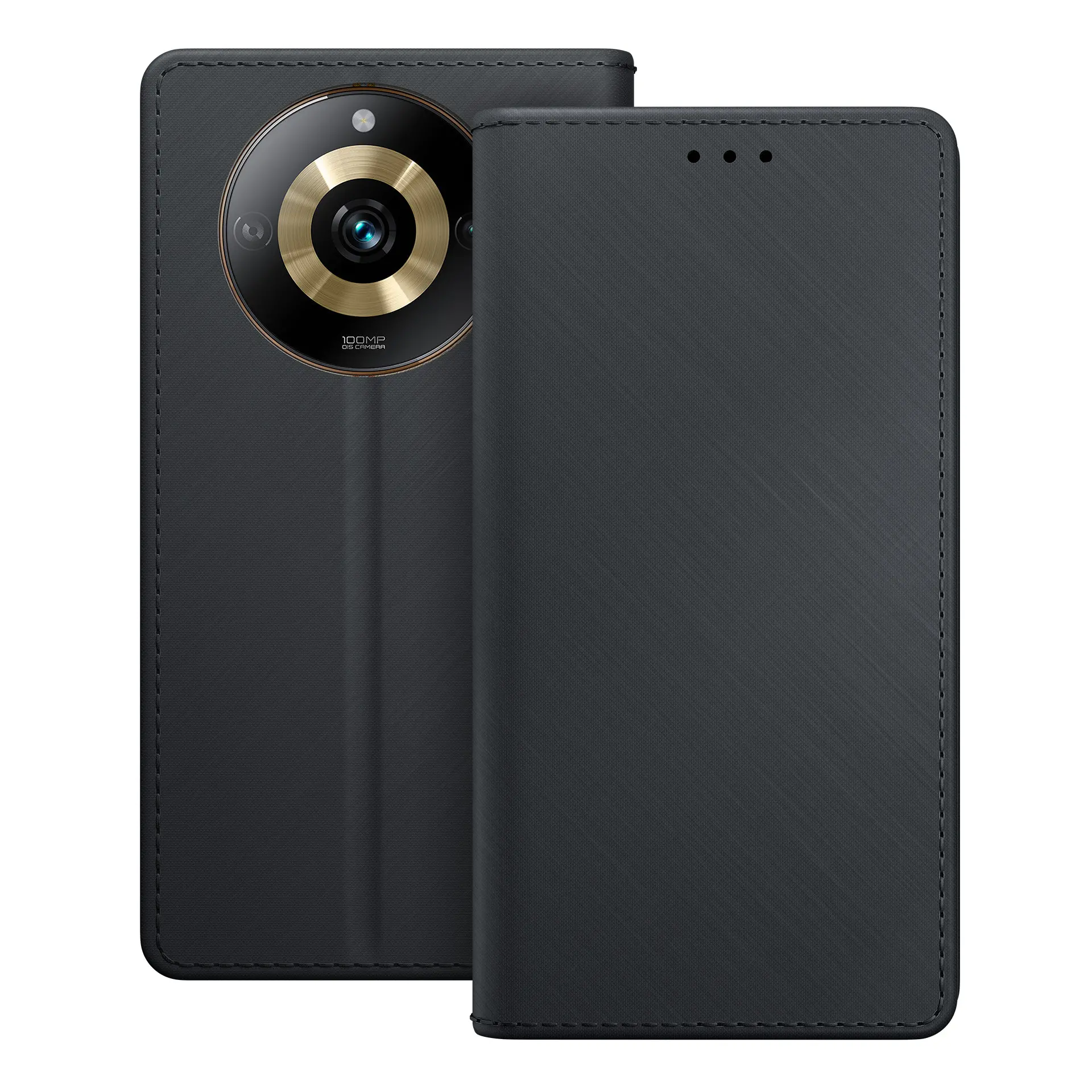 Etui 3mk Wallet Case do realme 11 Pro+ Czarny
