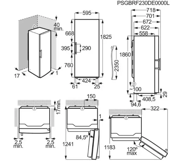 Electrolux 600 LRS3DE39U 186cm Szuflada z kontrolą wilgotności Inox - Kup na Raty - RRSO 0%