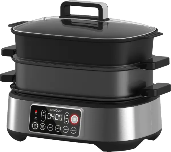 Sencor SPR 6300BK 1360W 6l Kosz do gotowania na parze - Kup na Raty - RRSO 0%