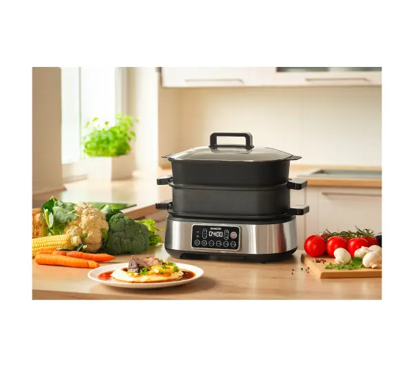 Sencor SPR 6300BK 1360W 6l Kosz do gotowania na parze - Kup na Raty - RRSO 0%