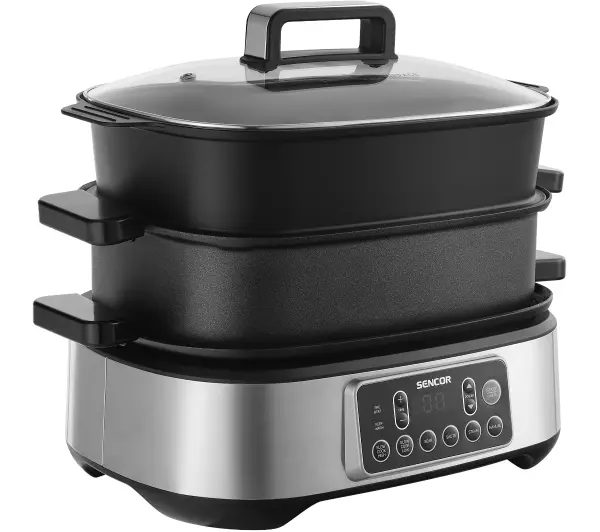 Sencor SPR 6300BK 1360W 6l Kosz do gotowania na parze - Kup na Raty - RRSO 0%