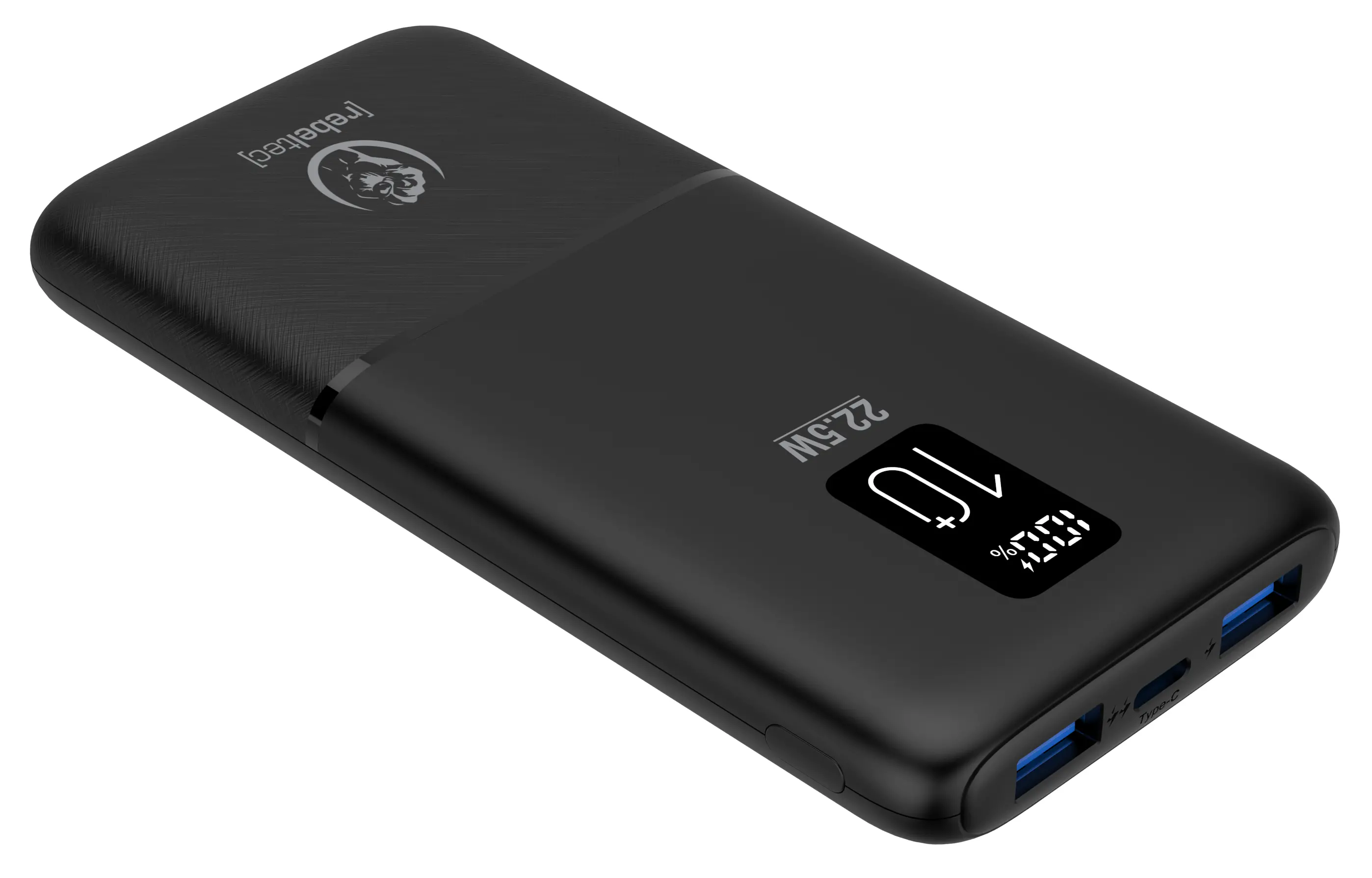 Фото Зовнішній акумулятор (павербанк) Rebeltec P10 LCDPD