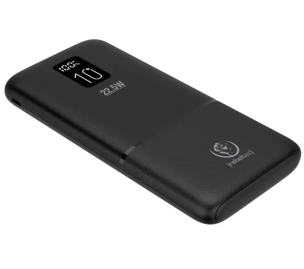 Rebeltec P10 LCDPD 10000mAh 22,5W Czarny