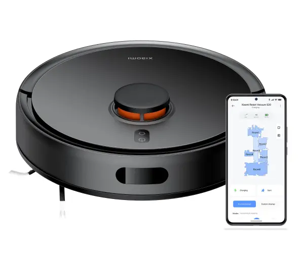 Xiaomi Robot Vacuum S20 Mopowanie Tworzenie mapy pomieszczenia 65dB