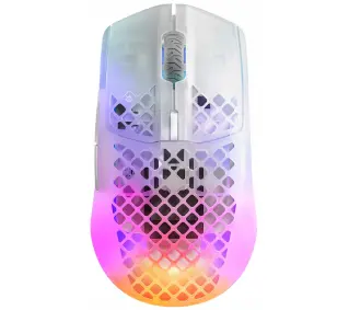 SteelSeries Aerox 3 Wireless Ghost Biały