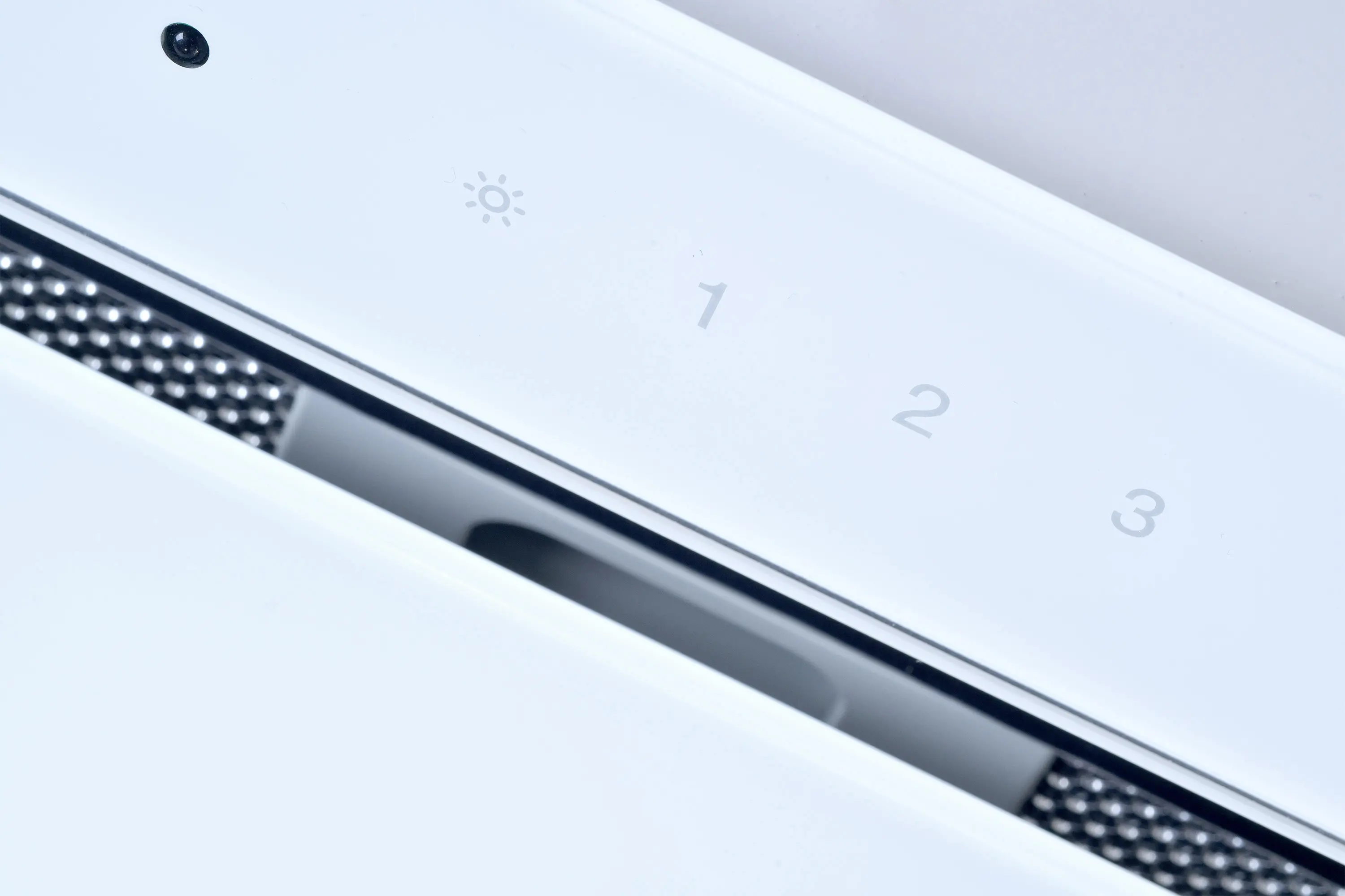 фото Витяжка вбудована SeeNERGY B-IN Line Vetro 72 White