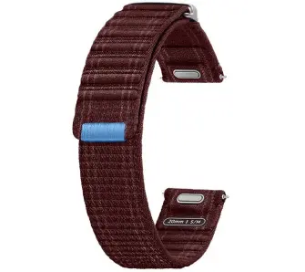 Pasek Samsung Fabric Band do Watch 7/6/5/4 20mm S/M Bordowy