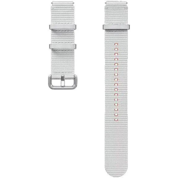 Pasek Samsung Athleisure Band do Watch 7/6/5/4 22mm M/L Srebrny