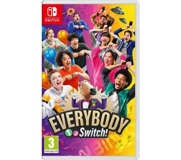 Nintendo Switch Lite Turkusowy + Everybody 1-2 Switch