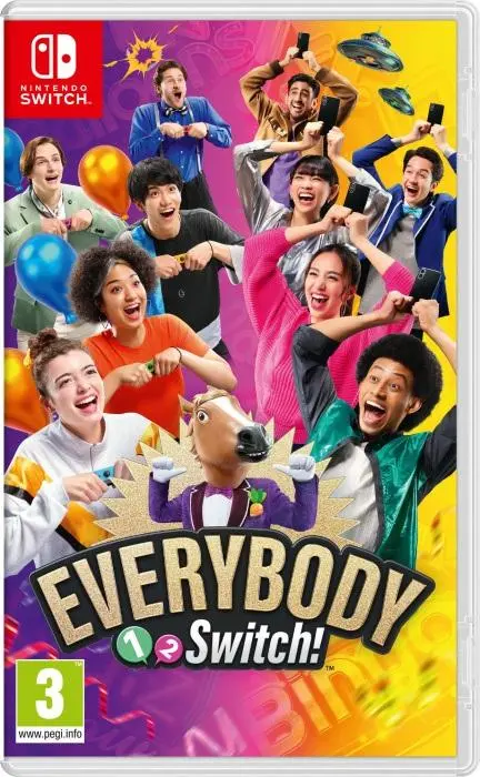 Nintendo Switch Lite Turkusowy + Everybody 1-2 Switch
