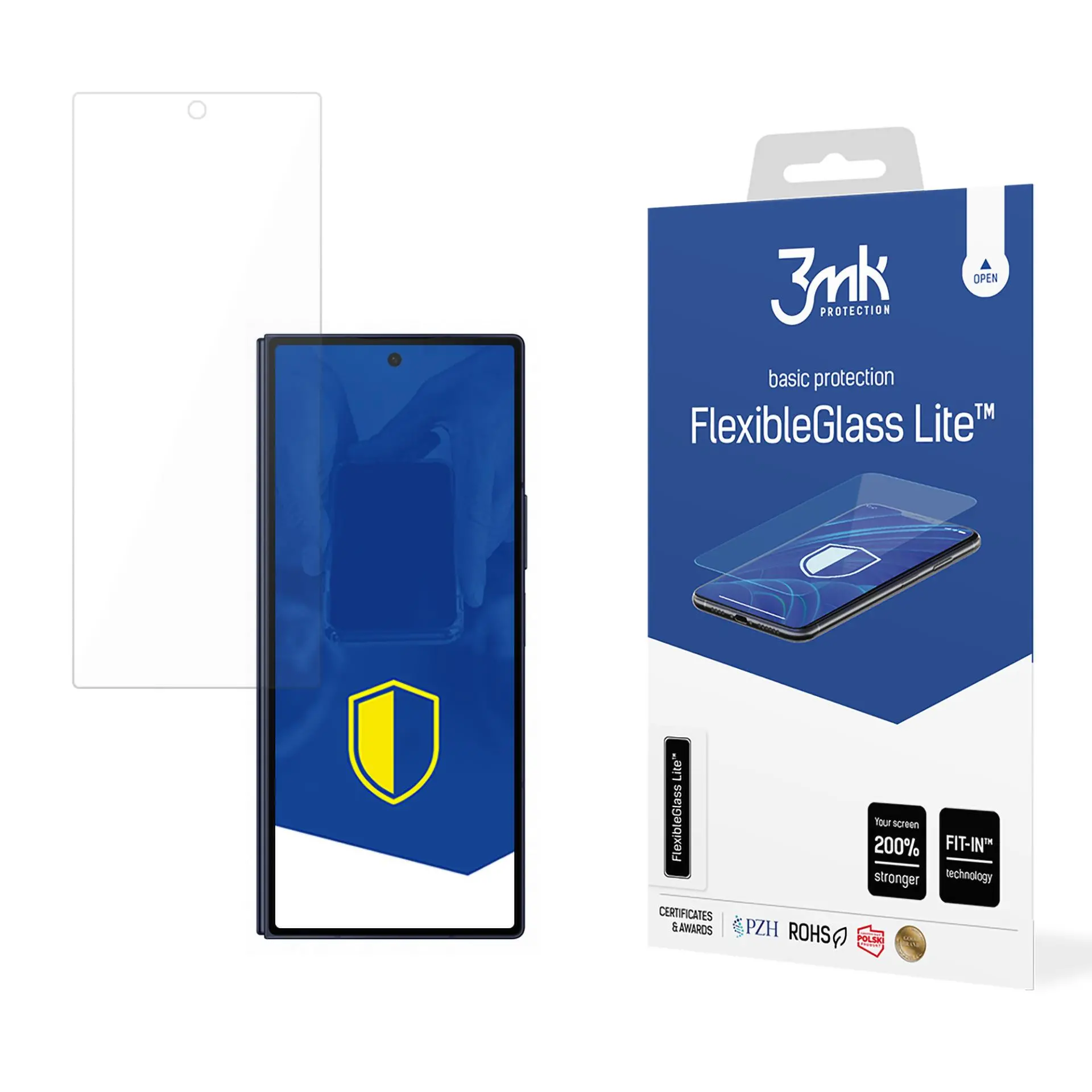 Szkło hybrydowe 3mk FlexibleGlass Lite do Samsung Galaxy Z Fold 6