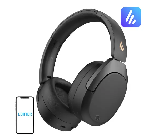 Edifier W830NB Nauszne Bluetooth 5.4 Funkcje AI Czarny
