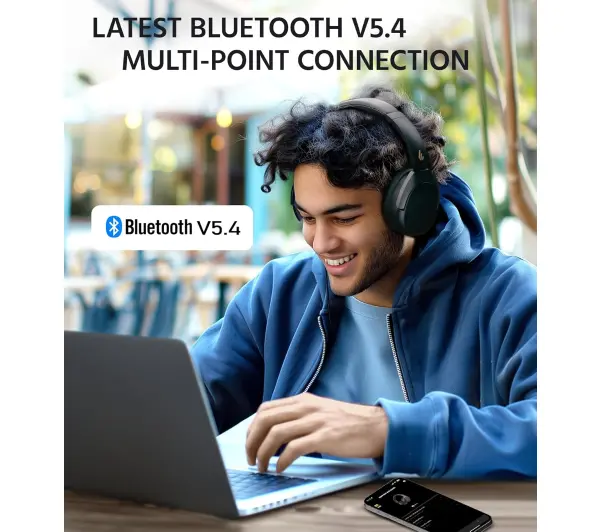 Edifier W830NB Nauszne Bluetooth 5.4 Funkcje AI Czarny