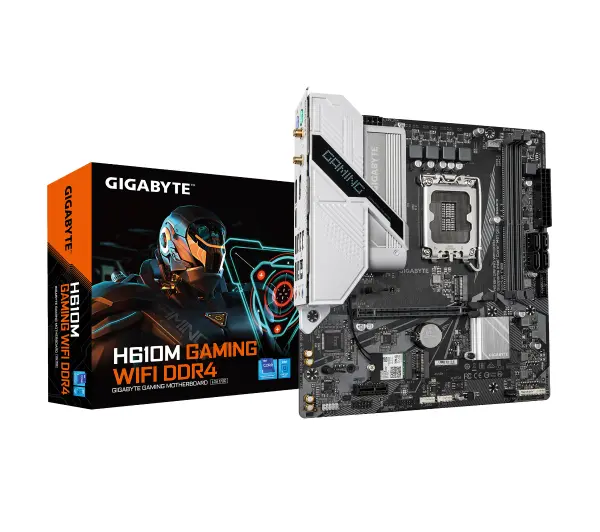 Фото - Материнська плата Gigabyte H610M GAMING WIFI DDR4 