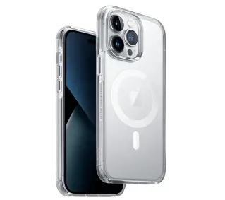 UNIQ Magclick Charging do iPhone 14 Pro Max Przeźroczysty