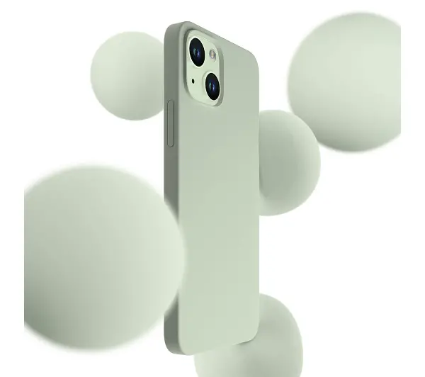 3mk Hardy Silicone MagCase do iPhone 15 Zielony