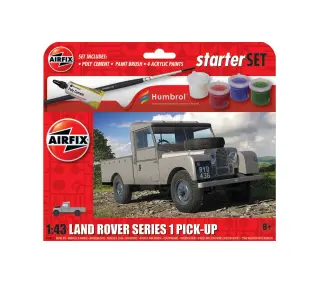 Airfix A55012 Starter Set - Land Rover Series 1 Pick-Up