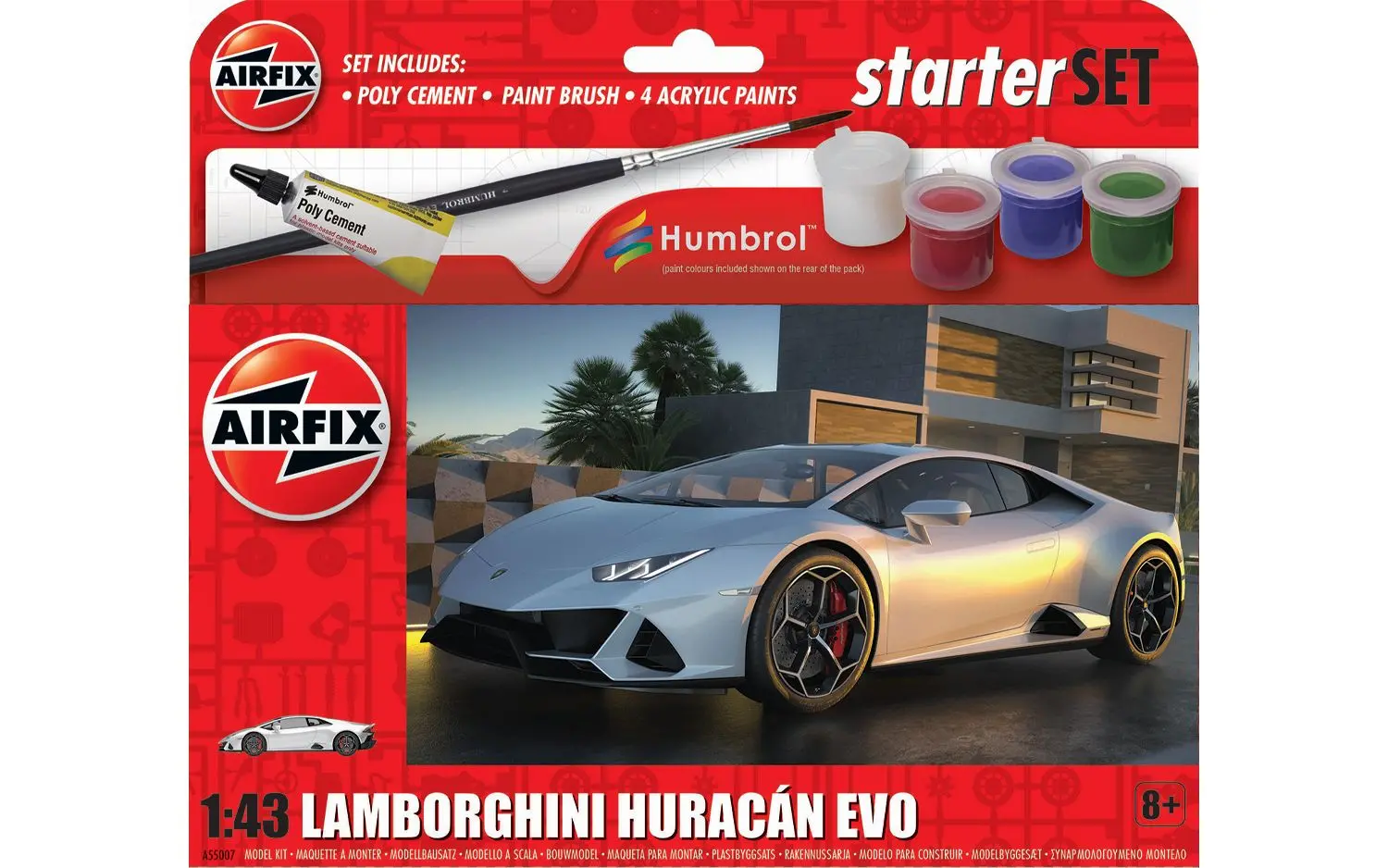 Model do sklejania Airfix A55007 Lamborghini Huracan EVO