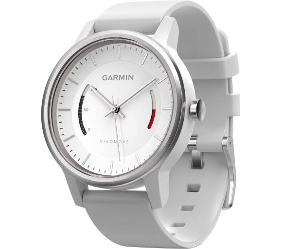 zegarek wskazówkowo-cyfrowy Garmin Vivomove (biały)