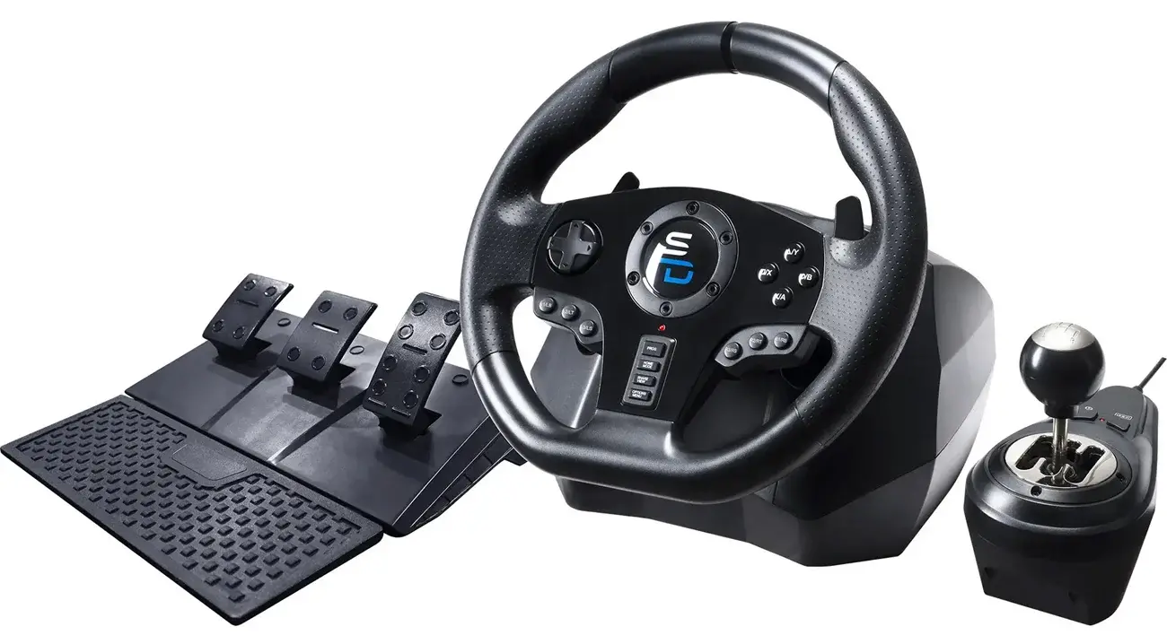 Kierownica Subsonic Superdrive GS 850-X z pedałami i skrzynią biegów do PS4 i Xbox
