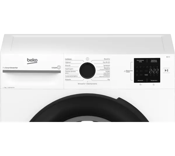 Beko b100 BM1WFU37225WPB SteamCure Slim 7kg 1200obr/min - Kup na Raty - RRSO 0%