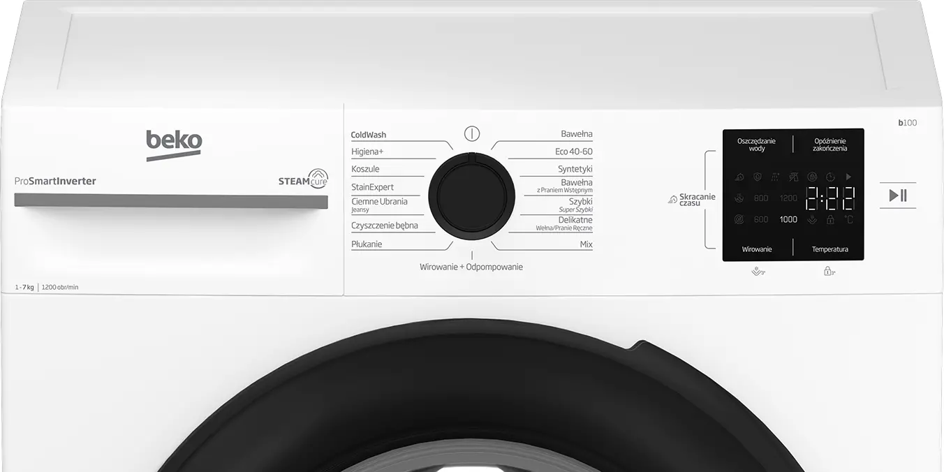 фото Пральна машина автоматична Beko BM1WFU37225WPB