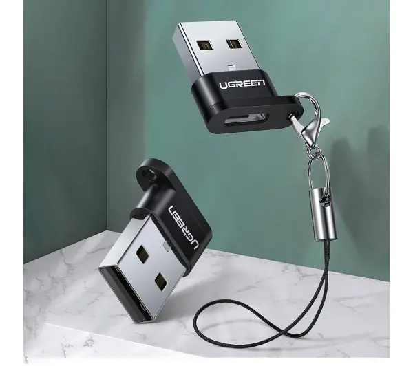 UGREEN US280 USB-C do USB-A Czarny