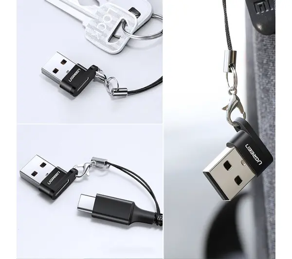 UGREEN US280 USB-C do USB-A Czarny