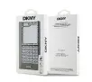 Etui DKNY Repeat Pattern Bottom Stripe do Galaxy Z Flip 6 Brązowy