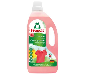 Żel do prania Frosch do tkanin kolorowych Owoc granatu 1500ml