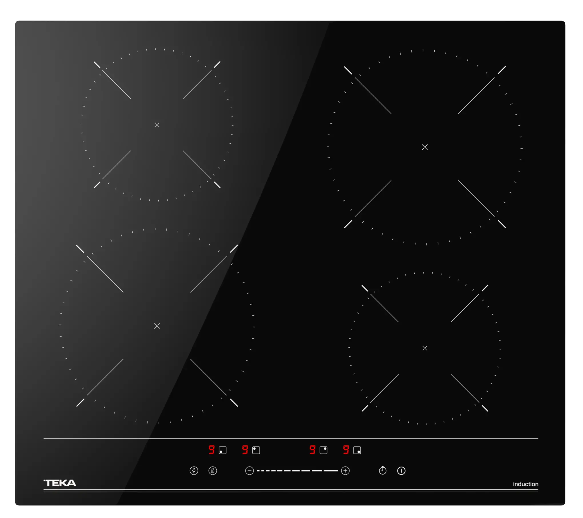 фото Індукційна варильна поверхня Teka Easy IBC 64100 SSS BK