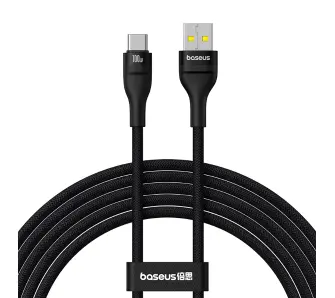 Kabel Baseus USB do USB-C Flash 2 100W 2m Czarny