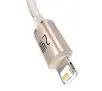 Kabel Baseus USB do Lightning Crystal Shine 2.4A 2m Różowy