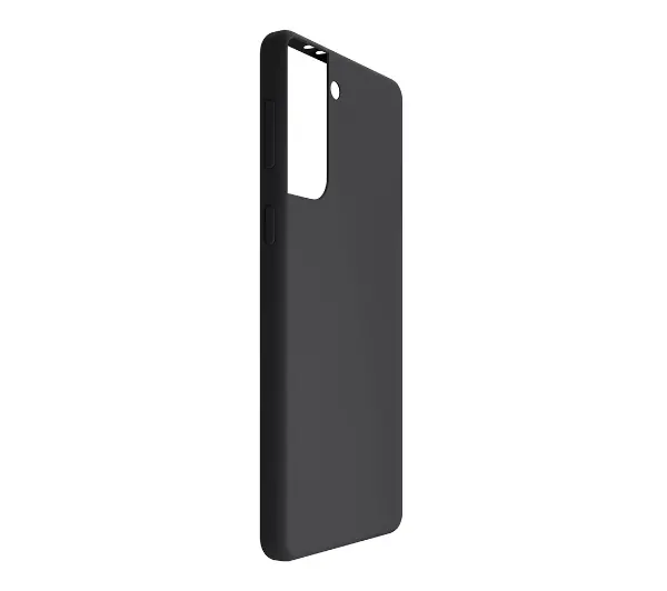 3mk Silicone Case do Samsung Galaxy S21 Plus Czarny