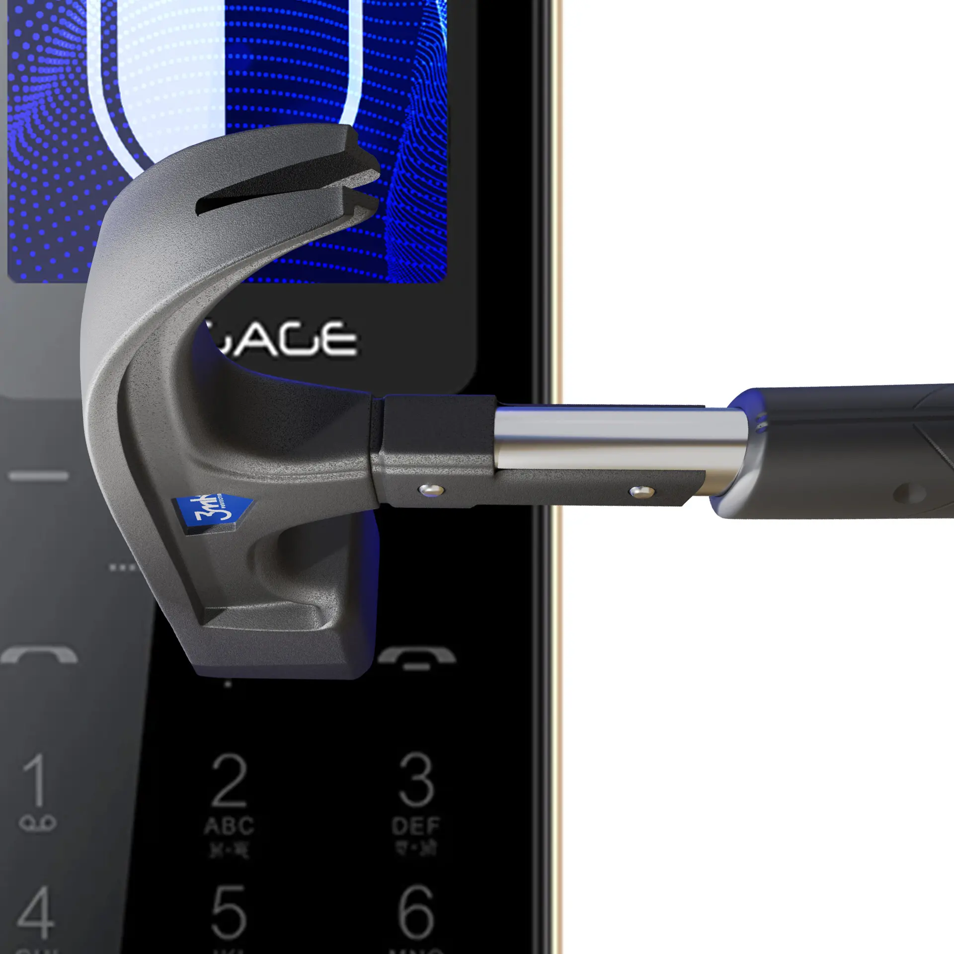 Szkło hybrydowe 3mk FlexibleGlass Pro do Angage Buzz