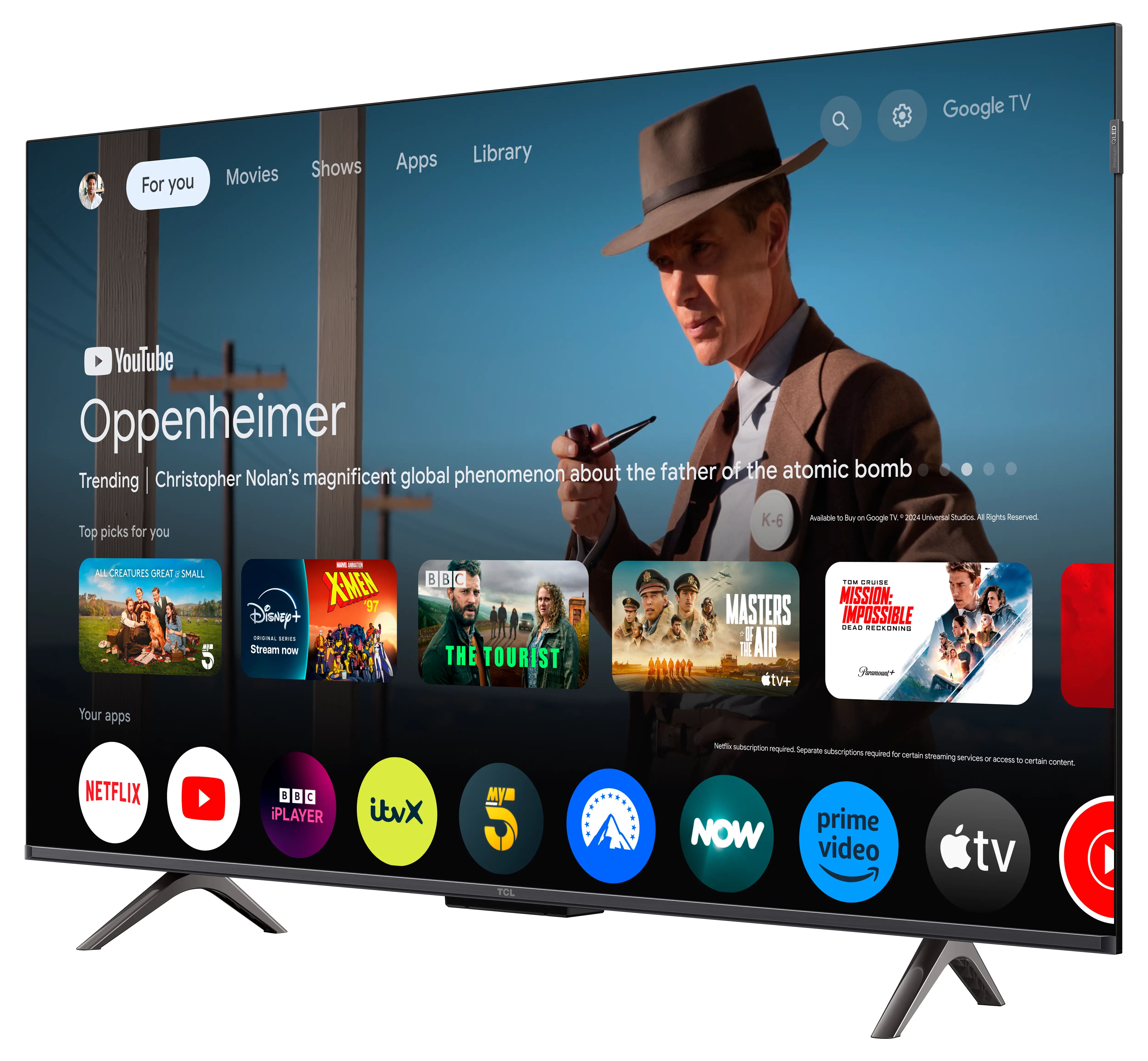 фото Телевізор TCL 43T7B