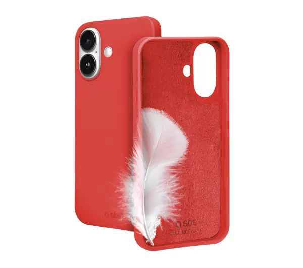SBS Instinct do iPhone 16 Czerwony