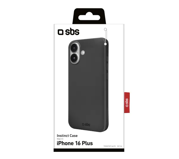 SBS Instinct do iPhone 16 Plus Czarny