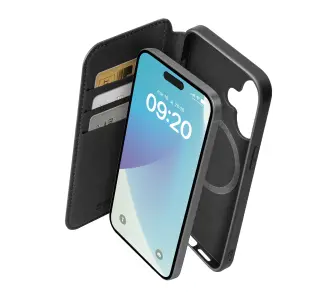 Etui SBS Wallet Mag TEBKMAGSFIP1667K do iPhone 16 Plus Czarny