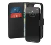 Etui Puro Case Wallet Stand do iPhone 16 Pro Max Czarny