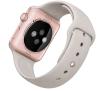 Apple Watch Sport 42mm (różowe złoto/biały)