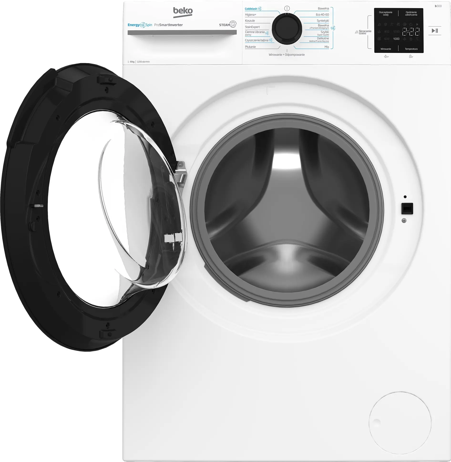 фото Пральна машина автоматична Beko BM3WFSU38215WPB
