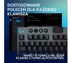 Klawiatura mechaniczna Logitech G915 X Lightspeed TKL Tactile US INTL Czarny