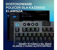 Klawiatura mechaniczna Logitech G915 X Lightspeed TKL