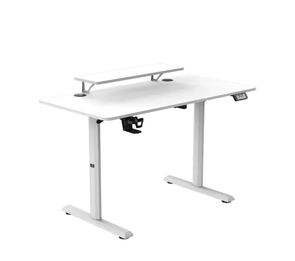 Ultradesk HIGHLANDER 120cm Regulacja wysokości Biały - Kup na Raty - RRSO 0%