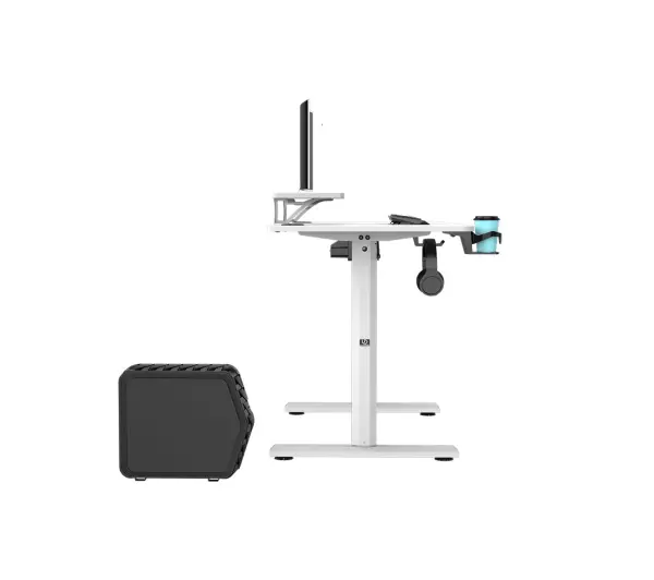 Ultradesk HIGHLANDER 120cm Regulacja wysokości Biały - Kup na Raty - RRSO 0%