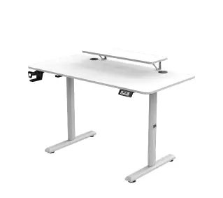 Ultradesk HIGHLANDER 120cm Regulacja wysokości Biały - Kup na Raty - RRSO 0%